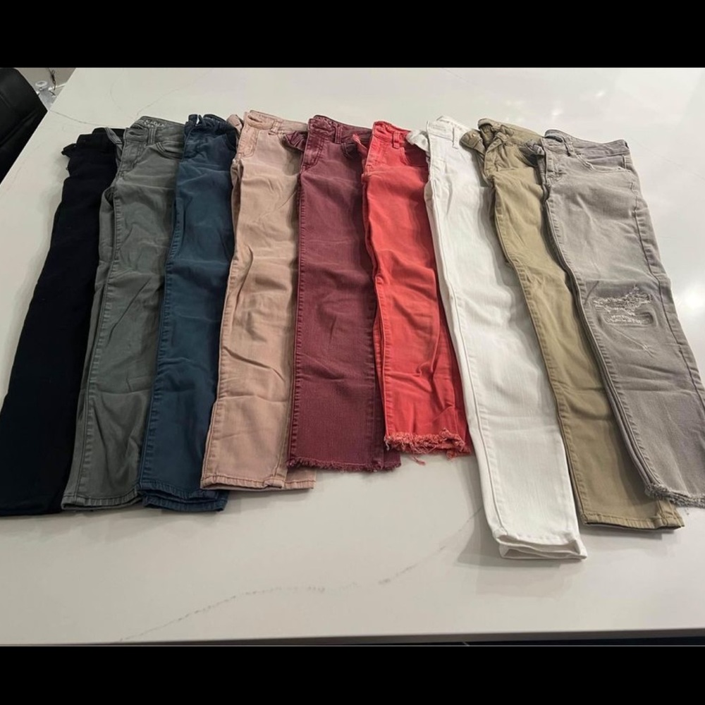 Lot of AE Jeggings